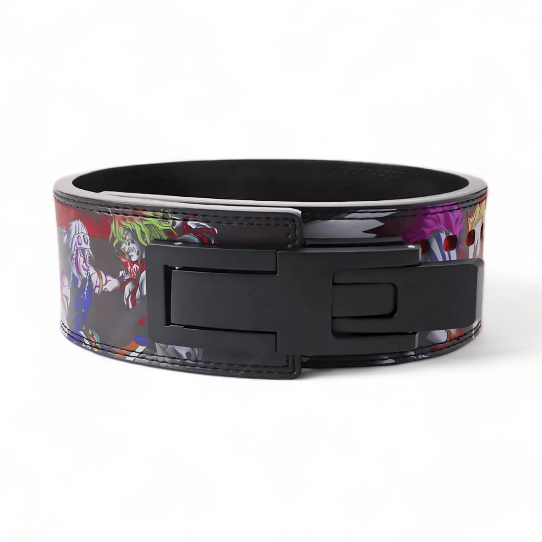 2nd image for Demon Slayer Lever Belt. Anime weightlifting belt for powerlifting