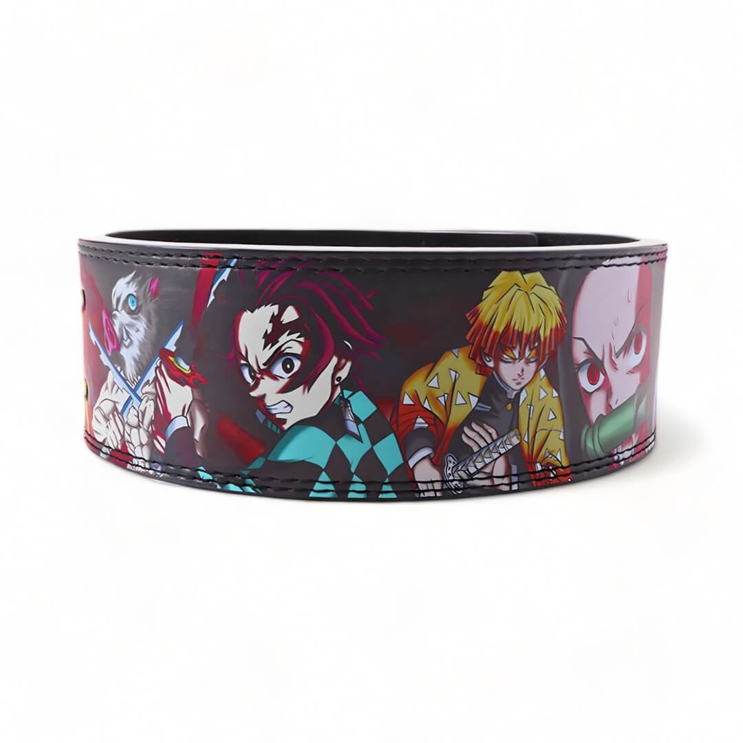 Main image for Demon Slayer Lever Belt. Anime weightlifting belt for powerlifting