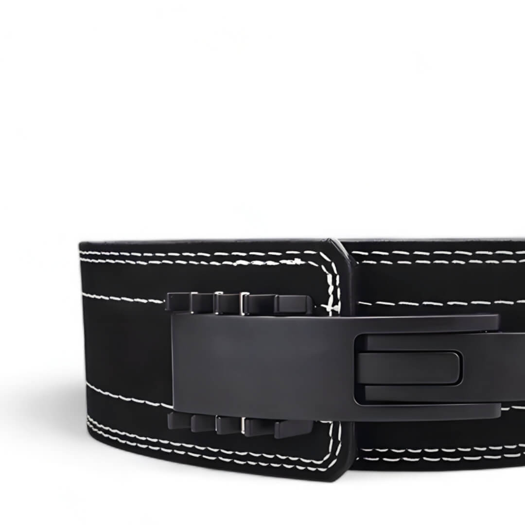 Closed up view for Black Pioneer Belt