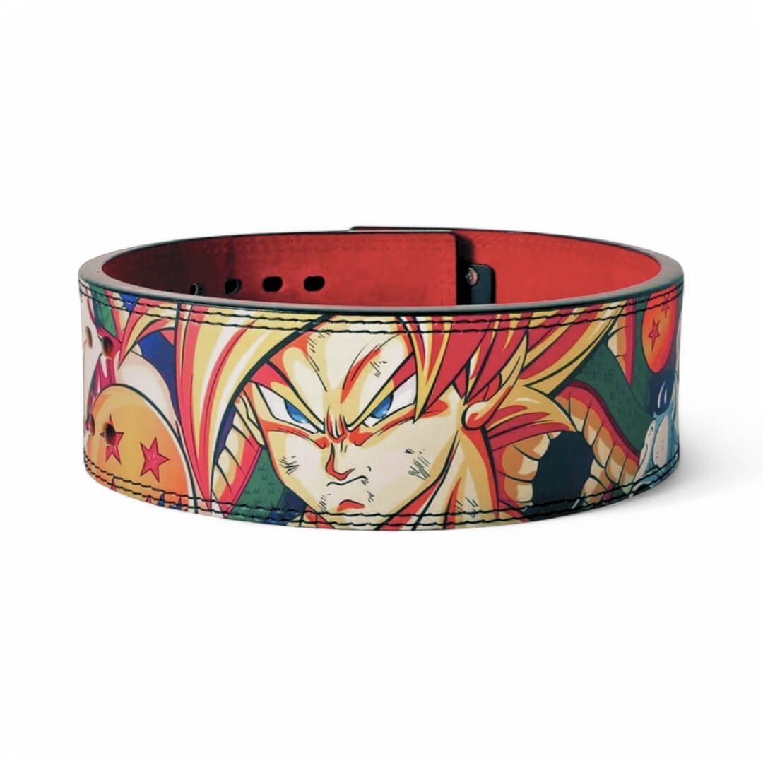 anime lifting gear DBZ Lever Belt | Anime Powerlifting Gear 10mm / Slate Gray / XS: 22.5