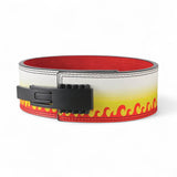 3rd image for Flame Hashira Anime Lever Belt | Demon Slayer Powerlifting Belt