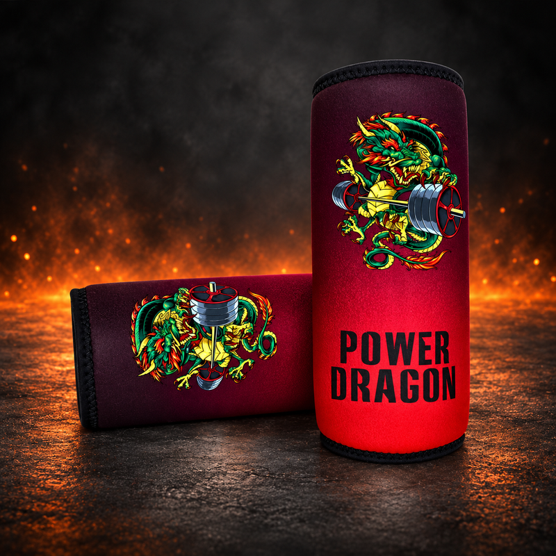 Deep Red on display | 7mm Elbow Sleeves for weightlifting and powerlifting. Provides elbow protection and compression