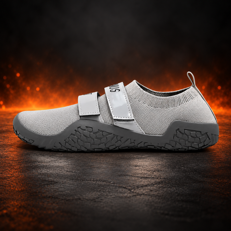 Gen 1 Sumo Deadlift Slippers: Lightweight, non-slip design with ankle support and breathable materials. Ideal for powerlifting movements. Experience unmatched stability and comfort on the deadlift platform.