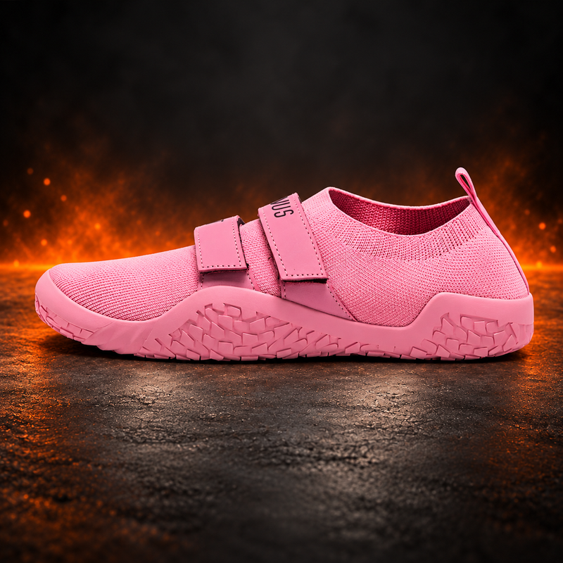 Gen 1 Sumo Deadlift Slippers: Lightweight, non-slip design with ankle support and breathable materials. Ideal for powerlifting movements. Experience unmatched stability and comfort on the deadlift platform.