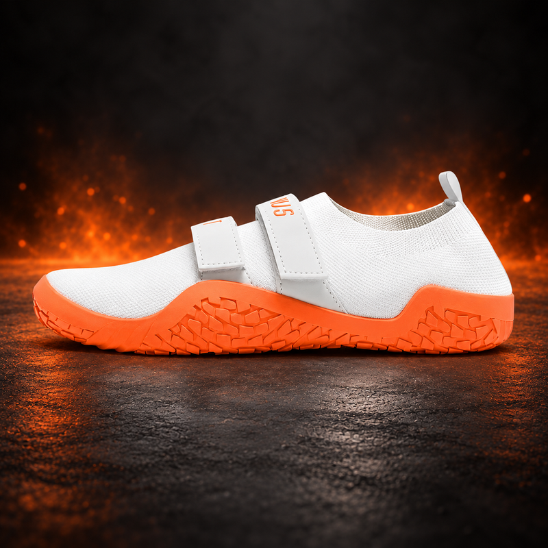 Gen 1 Sumo Deadlift Slippers: Lightweight, non-slip design with ankle support and breathable materials. Ideal for powerlifting movements. Experience unmatched stability and comfort on the deadlift platform.