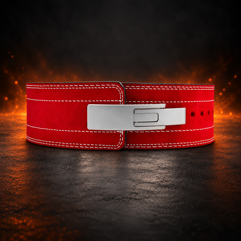 Naga - 10mm Suede Lever Weightlifting Belt For Powerlifting. USAPL compliant