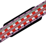 Another closed up view of Demon Slayer Anime Lifting Straps | Weightlifting straps for a stronger grip on barbell for deadlifts and cleans