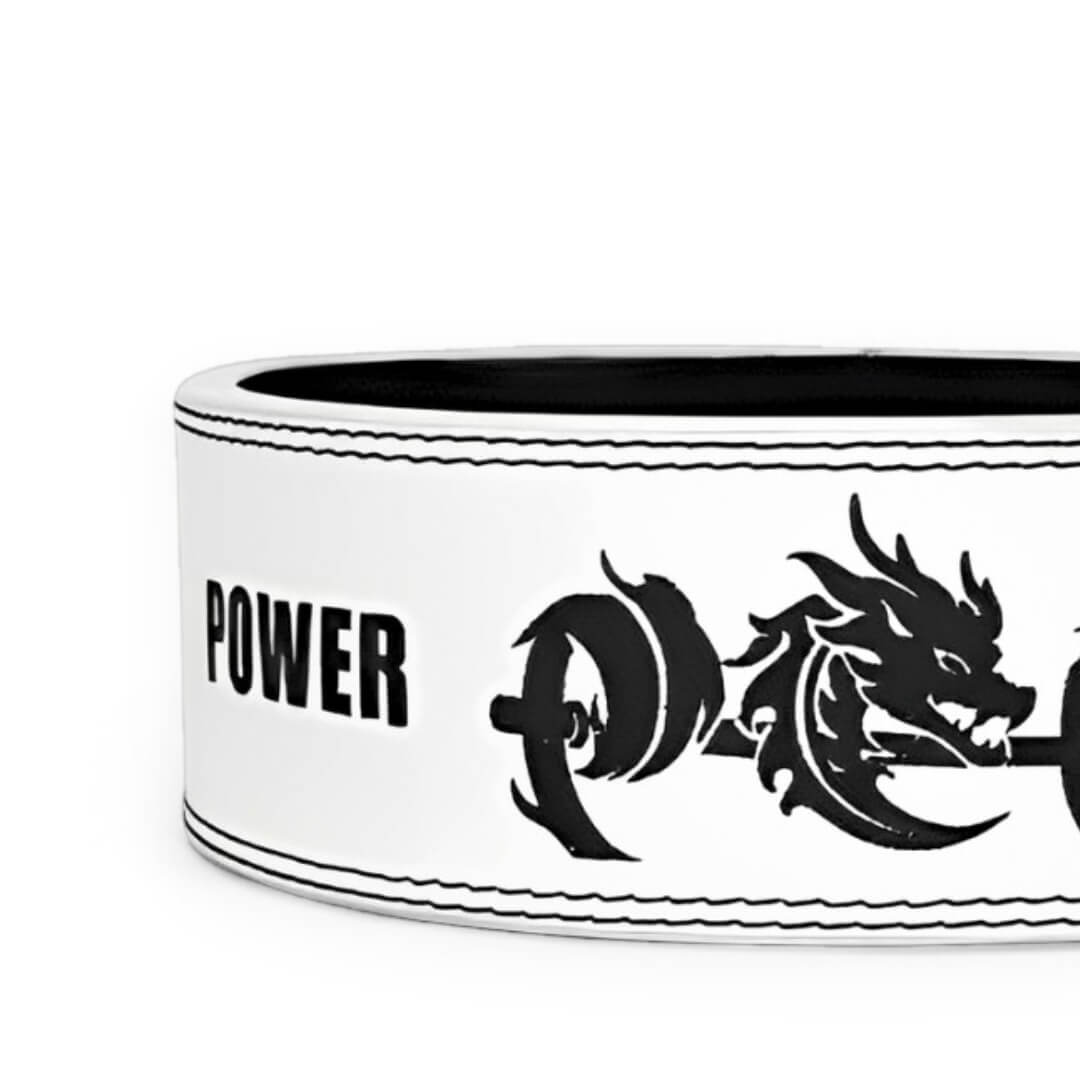 Close up of white leather exterior