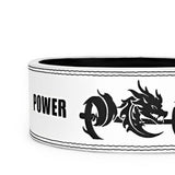 Close up of white leather exterior