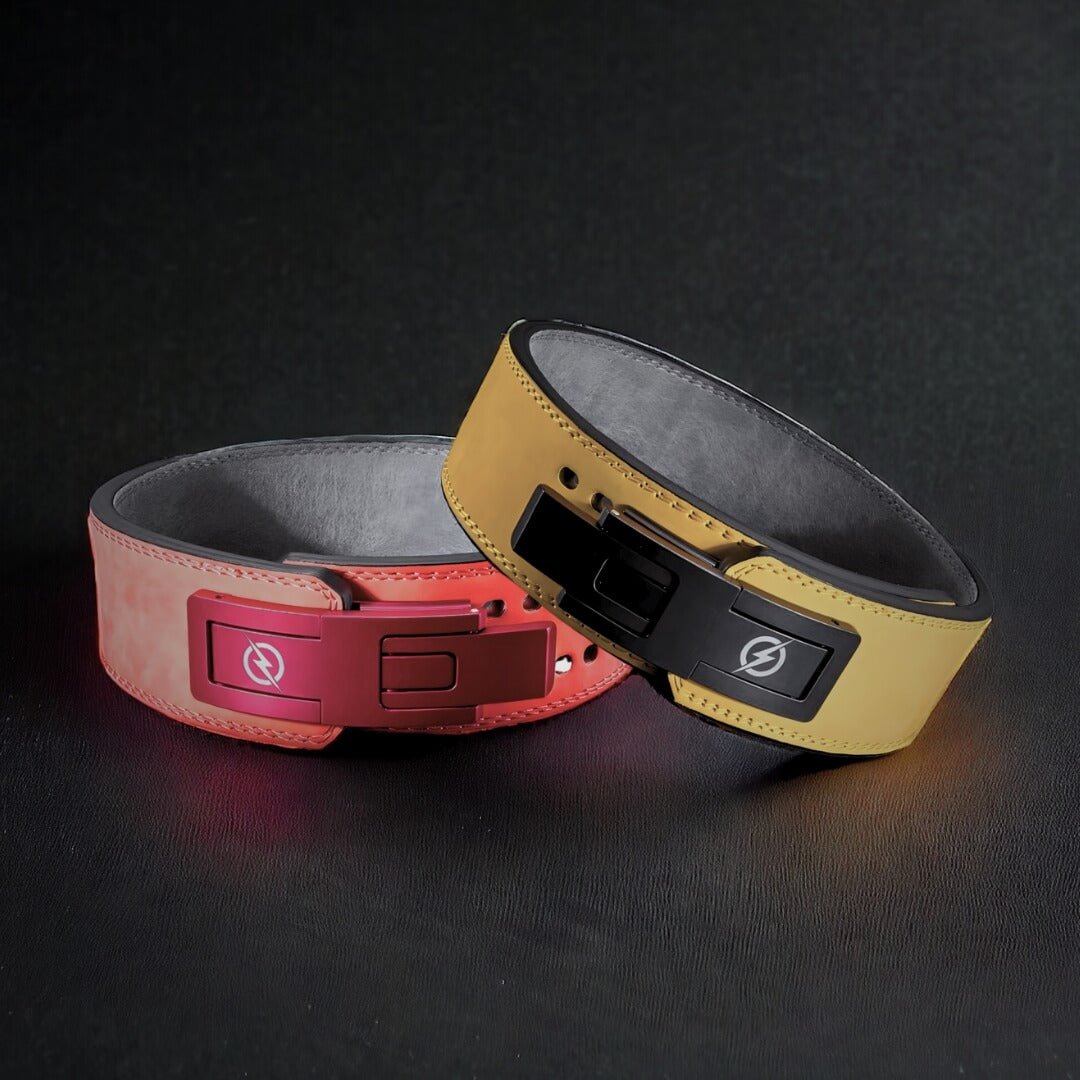 Main image for Thunderbolt Lever Belt. Leather weightlifting belt for powerlifting