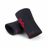 Anime Knee Sleeves with Berserk pattern on display | Anime Powerlifting Gear