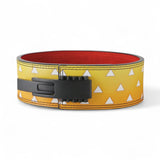 3rd image for Zenitsu demon slayer lever belt | Anime weightlifting belt