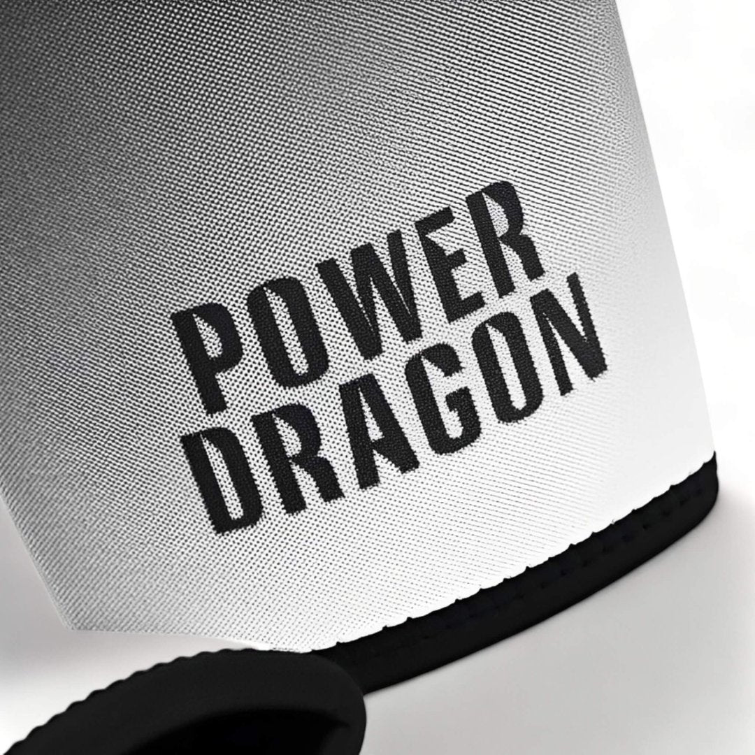 Power Dragon's 7mm knee sleeves. Designed for powerlifting, squats, and deadlifts. High-grade neoprene for durability, comfort, and injury prevention.