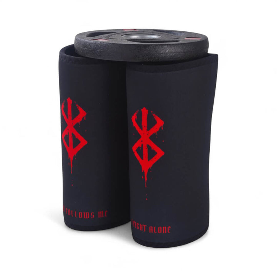 Stiff Anime Knee Sleeves | 7mm Berserk Knee Sleeves For Powerlifting & Squats | USAPL & USPA Approved