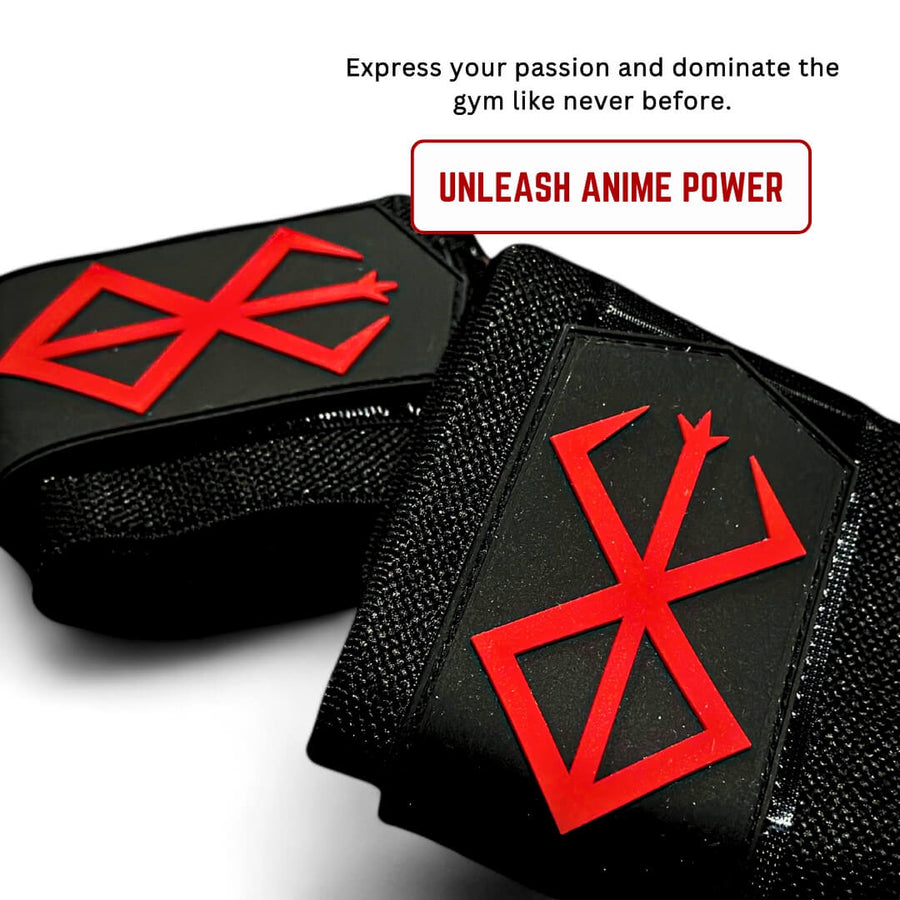 Anime wrist wraps | Showcasing vibrant anime designs