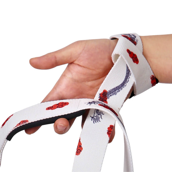 Cloud Dragon Weightlifting Straps | Powerlifting straps for a stronger grip on barbell for deadlifts and cleans