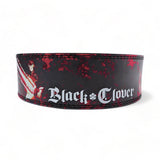 Main image of Black Clover - Anime Lever Belt | Anime weightlifting belt for strength sports such as powerlifting