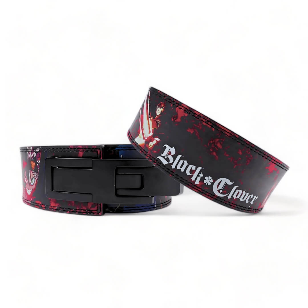 Black Clover - Anime Lever Belt | Anime weightlifting belt for strength sports such as powerlifting