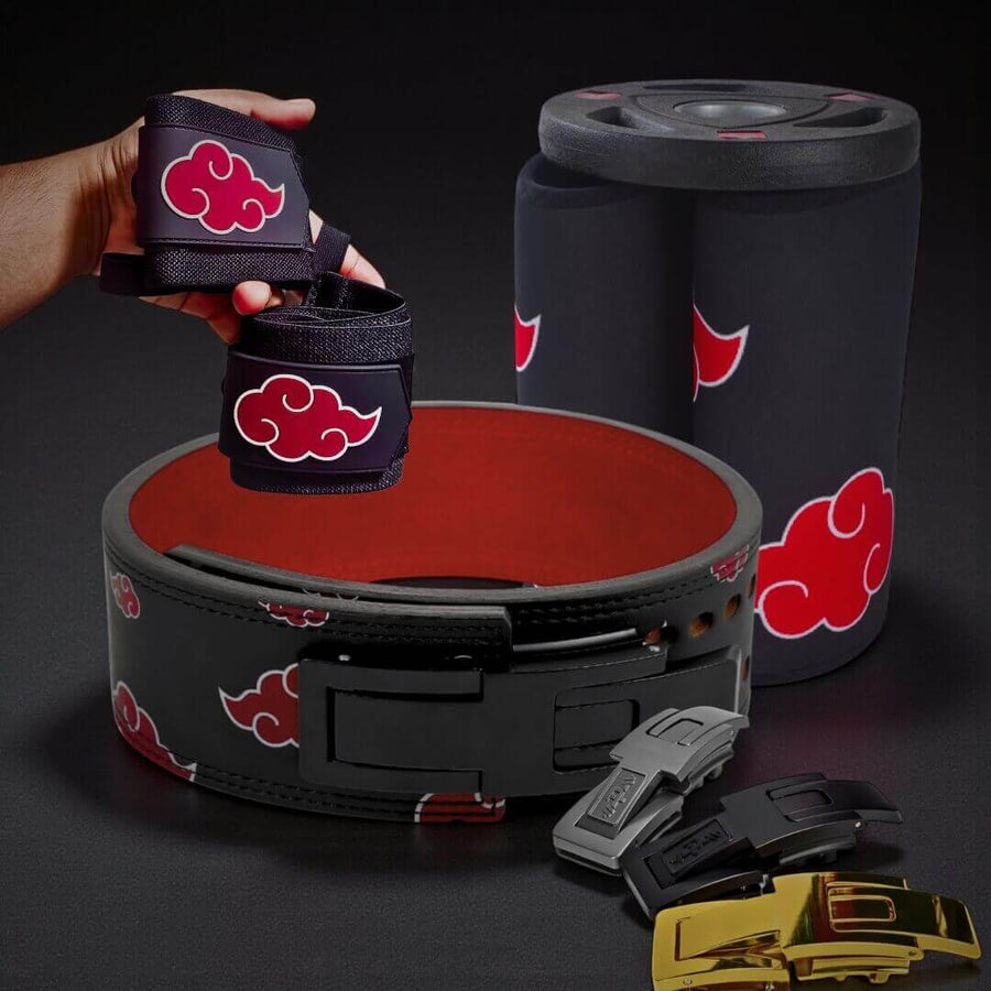 Powerlifting essentials in one hit. Each Complete Powerlifting Kit comes with lever belt, knee sleeves, and supporting accessories