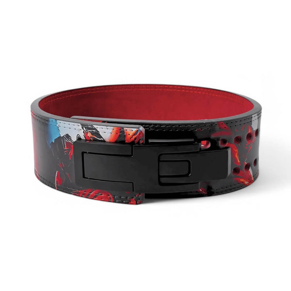 2nd image for Attack On Titan Lever Belt. Anime weightlifting belt for powerlifting.