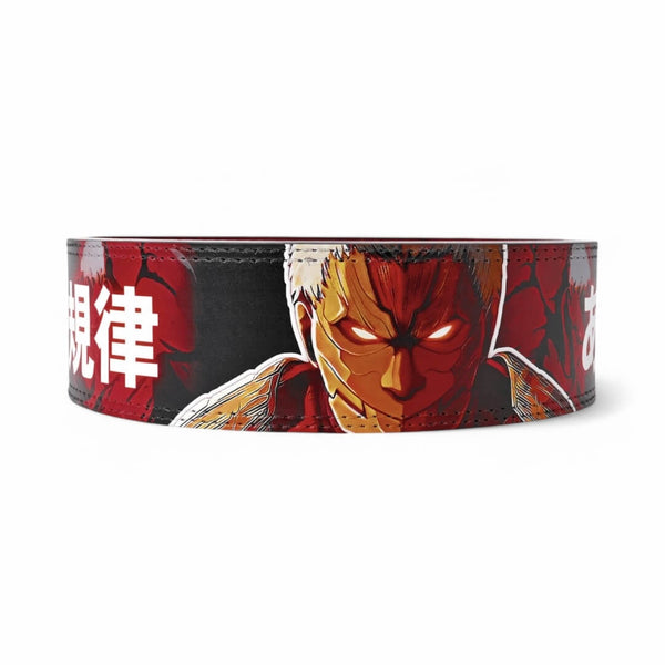 Main image for Attack On Titan Lever Belt. Anime weightlifting belt for powerlifting.