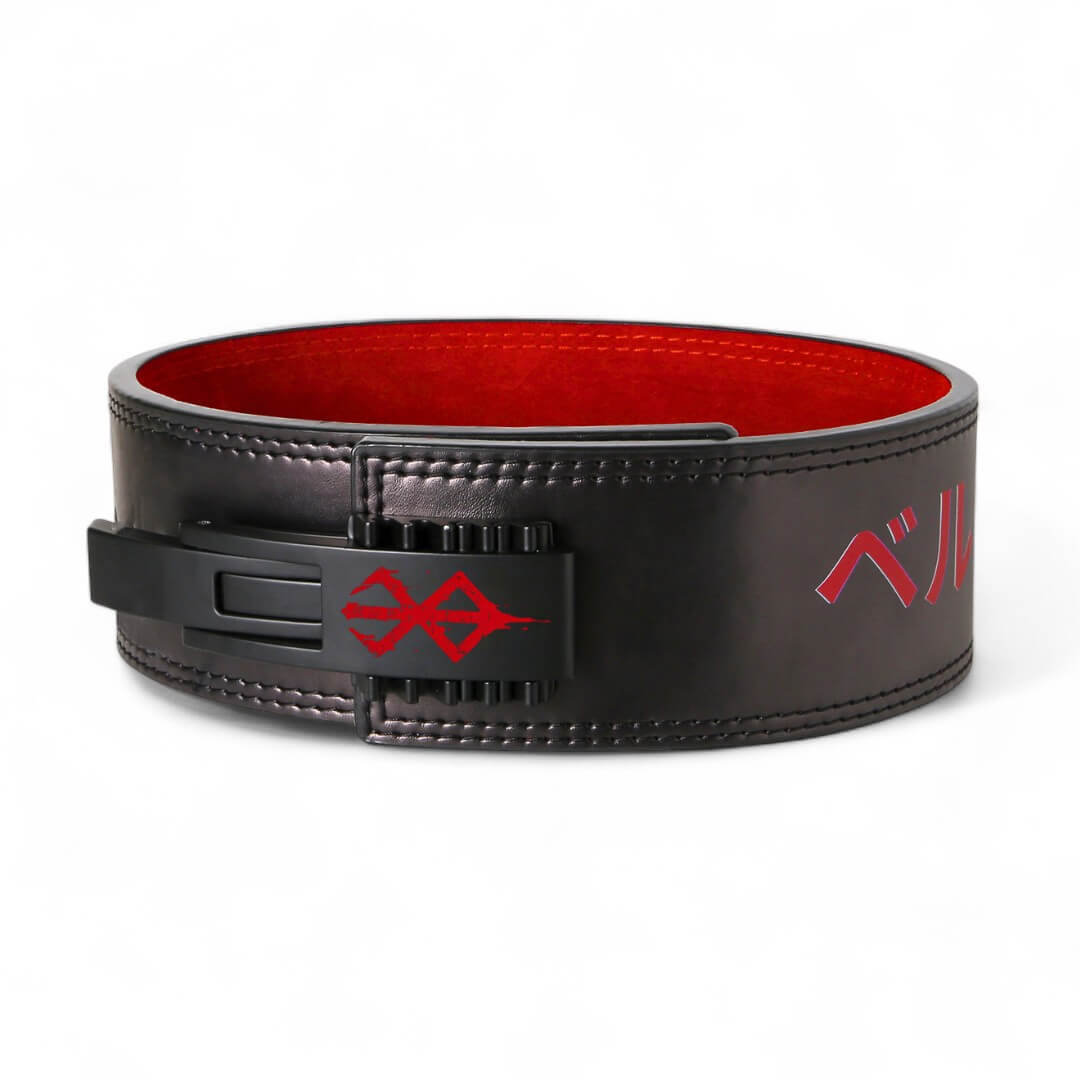 Side view of Berserk powerlifting belt