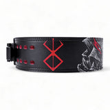 Side view of anime weightlifting belt