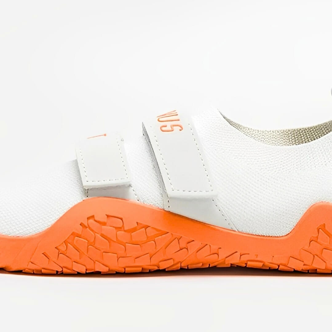GEN1 Blaze White | Deadlift Slippers | Powerlifting Footwear