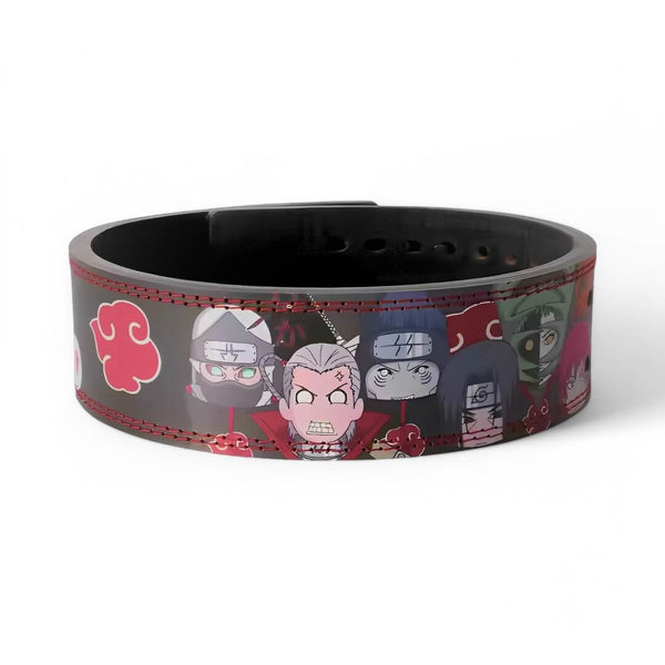 Main image for Akatsuki weightlifting belt. Lever belt inspired by Naruto.