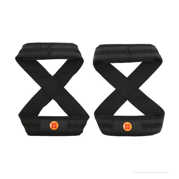 DBZ Figure 8 Straps | XTRA-GRIP Anime Lifting Straps In Figure 8