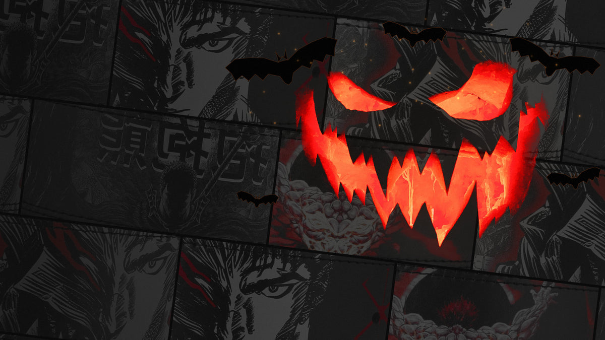 A jack-o'-lantern grin carved into Akinci belt artwork