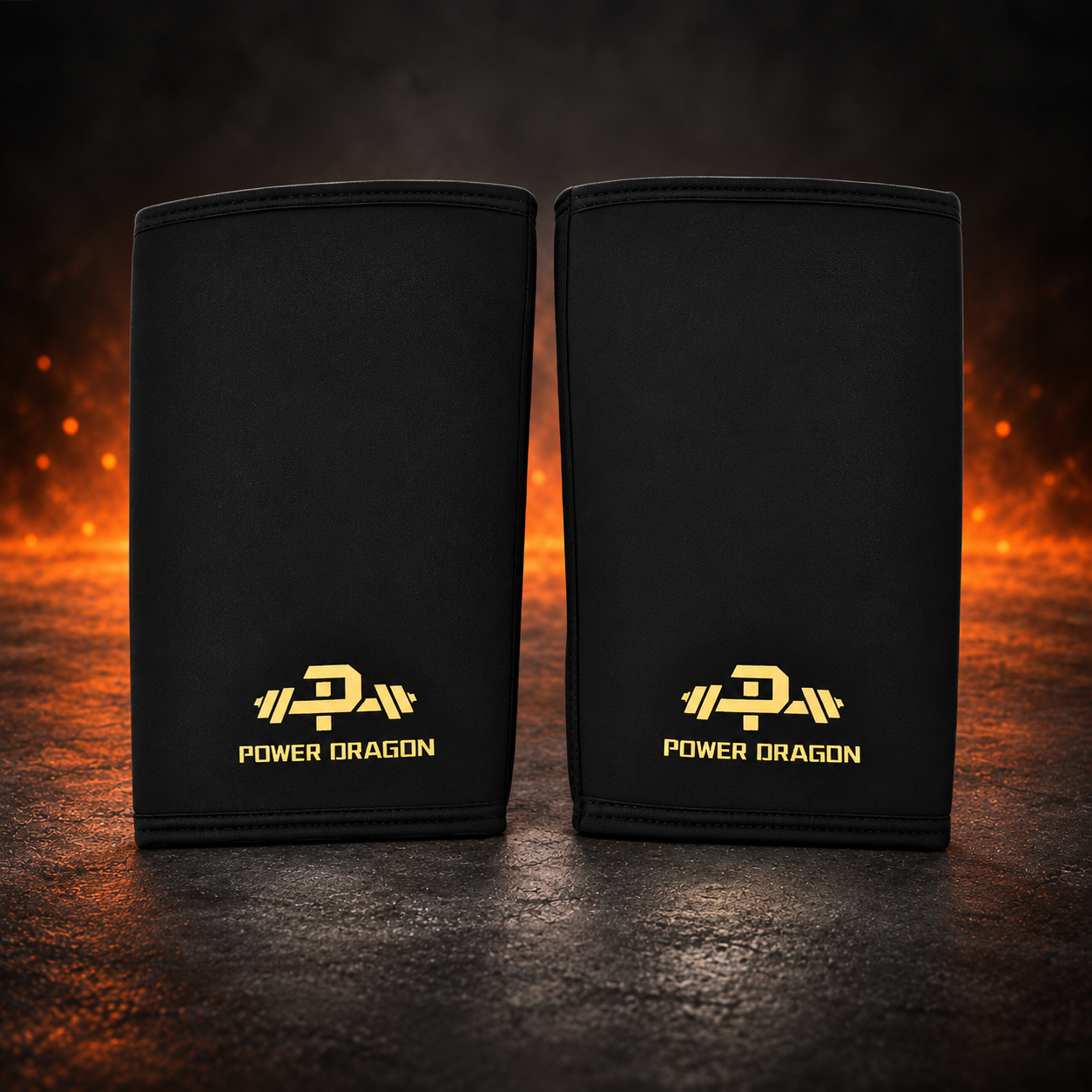 7mm Knee sleeves for powerlifting. Go hard and heavy without the fear of risking severe shearing on your knees