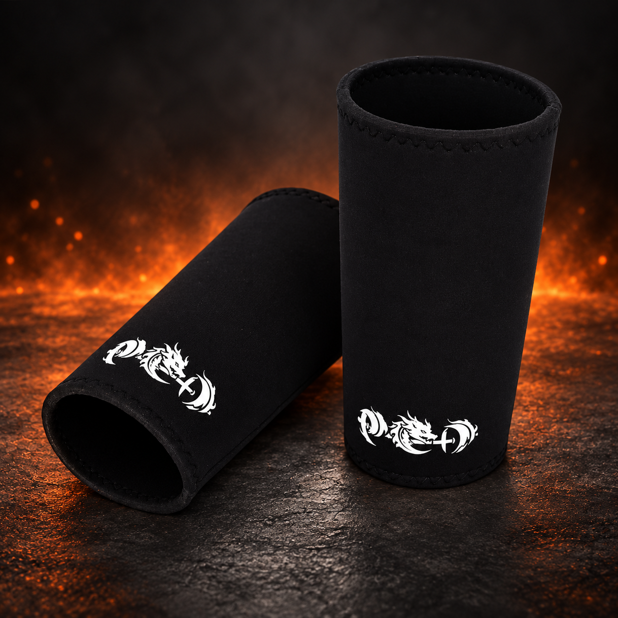 7mm DRAGONPRO [ULTRA-STRENGTH] - DRAGON SERIES - Akinci Strength | 7mm Knee sleeves with strong compression and protection for strength training and weightlifting