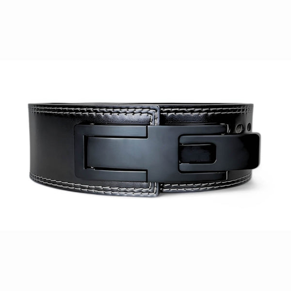 2nd image of Kensei lever belt. Leather Weightlifting Belt for powerlifting