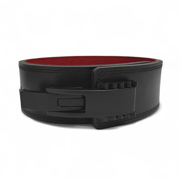 Main image for Khan Lever Belt (Black) | Leather weightlifting belt | USAPL & USPA Approved