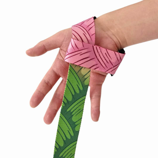 Transform your workouts with Mitsuri Hashira lifting straps from Demon Slayer. Enjoy superior wrist protection and stability, while showcasing your love for anime at the gym.