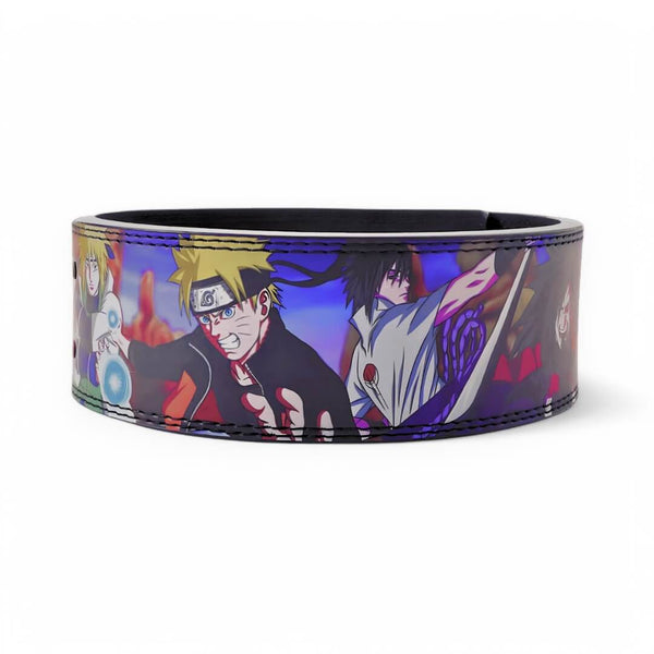 Main image for Naruto lifting belt. Anime weightlifting belt for powerlifting training.