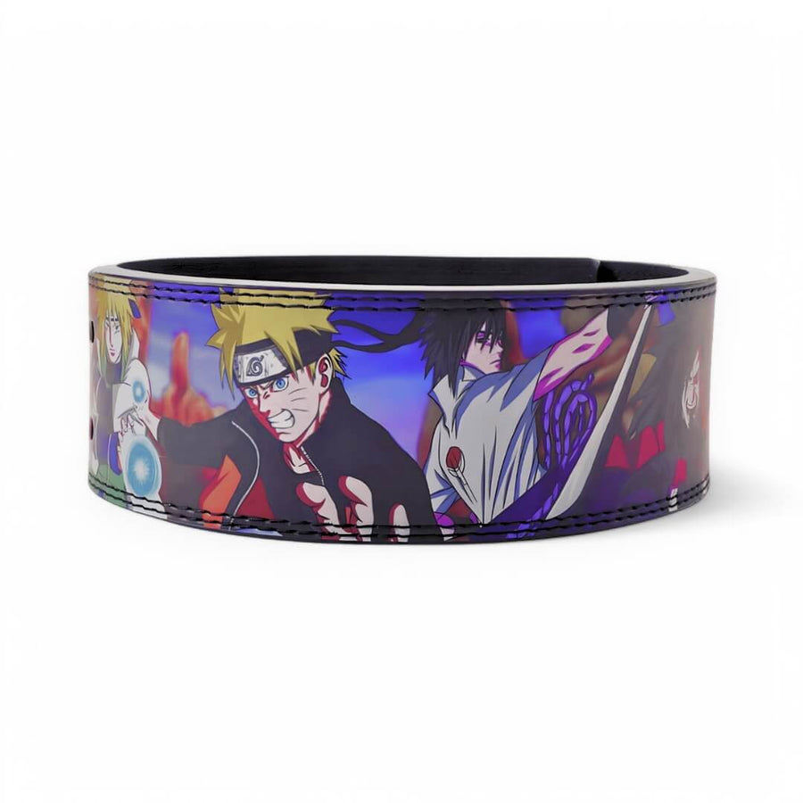 Main image for Naruto lifting belt. Anime weightlifting belt for powerlifting training.