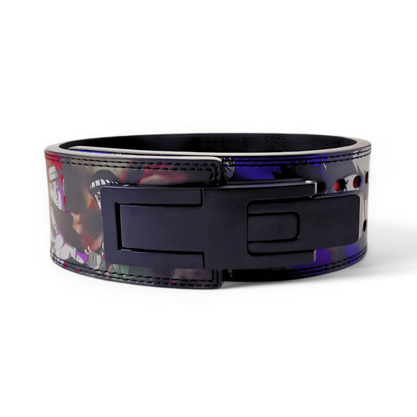 2nd image for Naruto lifting belt. Anime weightlifting belt for powerlifting training.