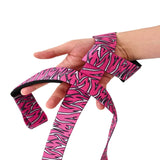 Showcasing Doflamingo-inspired Puppeteer Lifting Straps from One Piece! Perfect for weightlifting and powerlifting, offering superior wrist stability and protection.