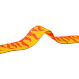 iconic flaming pattern for Demon Slayer lifting straps, perfect for powerlifting and weightlifting