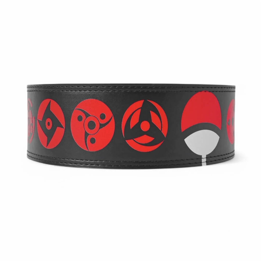 Main image for Sharingan Lever Belt. Naruto weightlifting belt for anime powerlifting sport