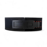 2nd image for Naruto powerlifting belt showcasing vibrant anime artwork featuring Naruto and other characters. Anime weightlifting belt with adjustable lever.