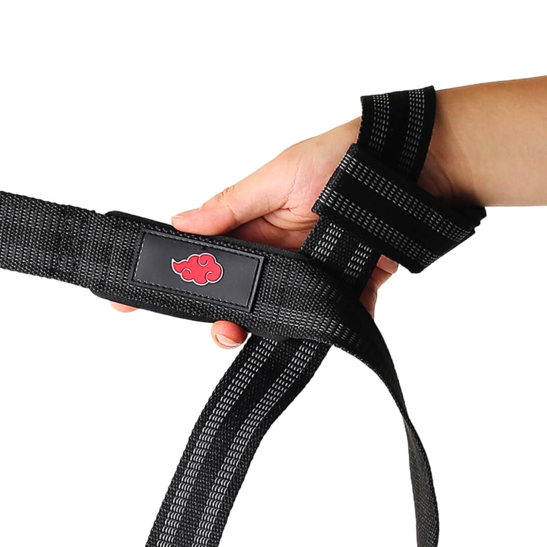 Showcasing Akatsuki XTRA-STIFF Lifting Straps! Designed for serious lifters, these straps provide superior support and durability. 