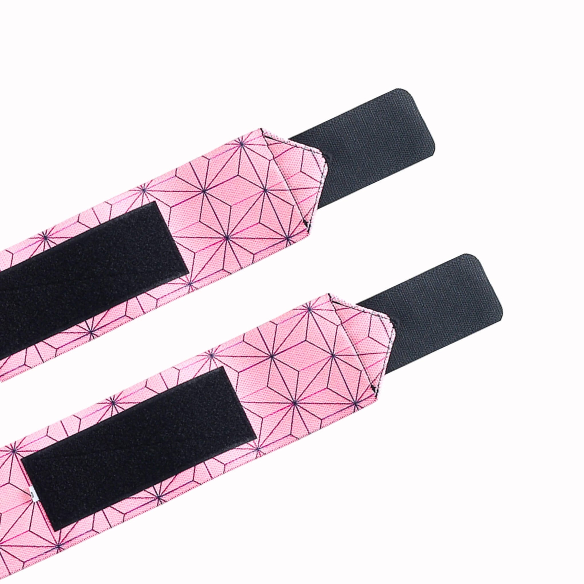 Asanoha "Nezuko" Wrist Wraps Anime Wrist Wraps Akinci Strength